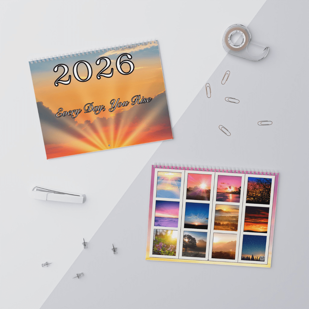 2026 Sunrise Empowerment Calendar - Inspirational Wall Calendar for Women | Daily Light & Self-Growth | Motivational Gift - Image 3