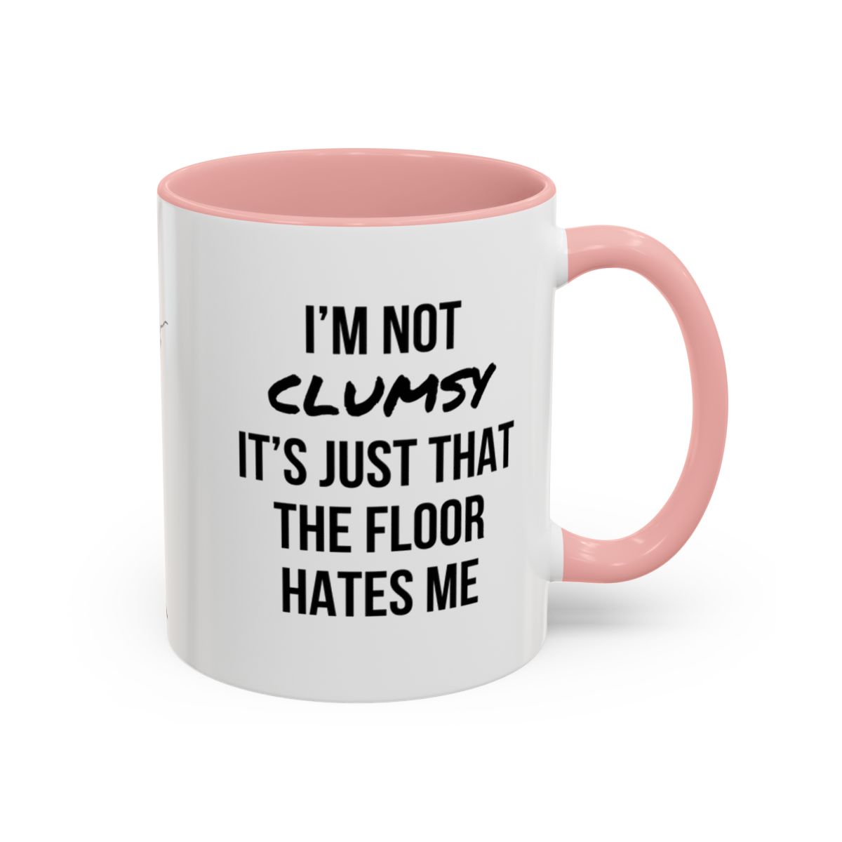 I'm Not Clumsy Mug with Fake Crack Mug | Funny Mug | Humor | Tea Mug | Accent Coffee Mug, 11oz - Image 2