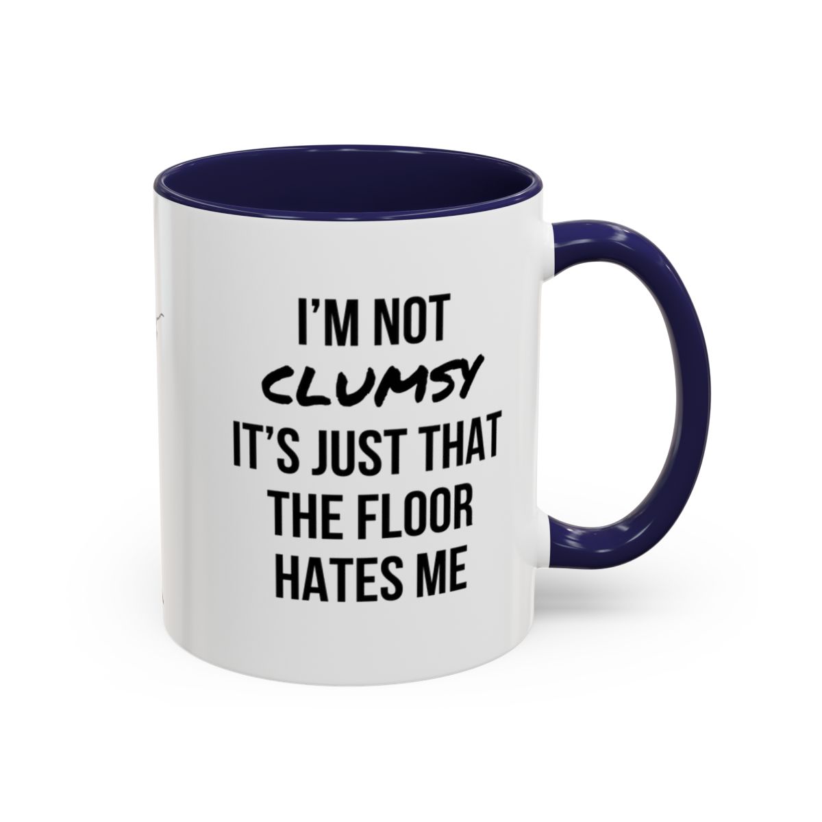 I'm Not Clumsy Mug with Fake Crack Mug | Funny Mug | Humor | Tea Mug | Accent Coffee Mug, 11oz - Image 5