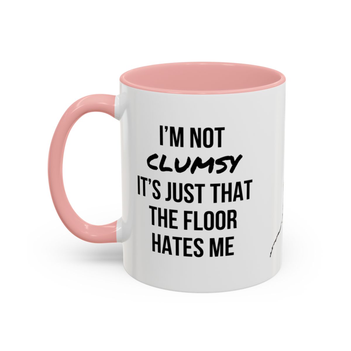 I'm Not Clumsy Mug with Fake Crack Mug | Funny Mug | Humor | Tea Mug | Accent Coffee Mug, 11oz - Image 8
